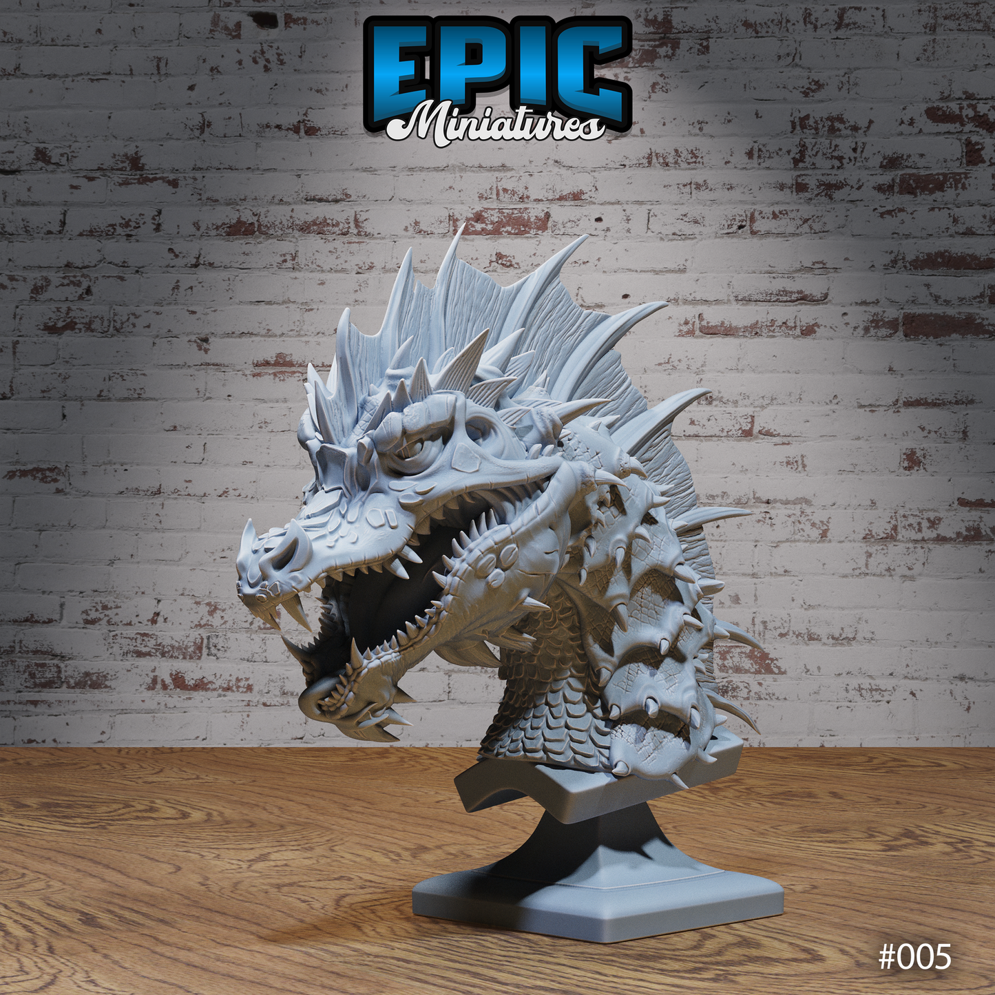 Green Dragon Bust