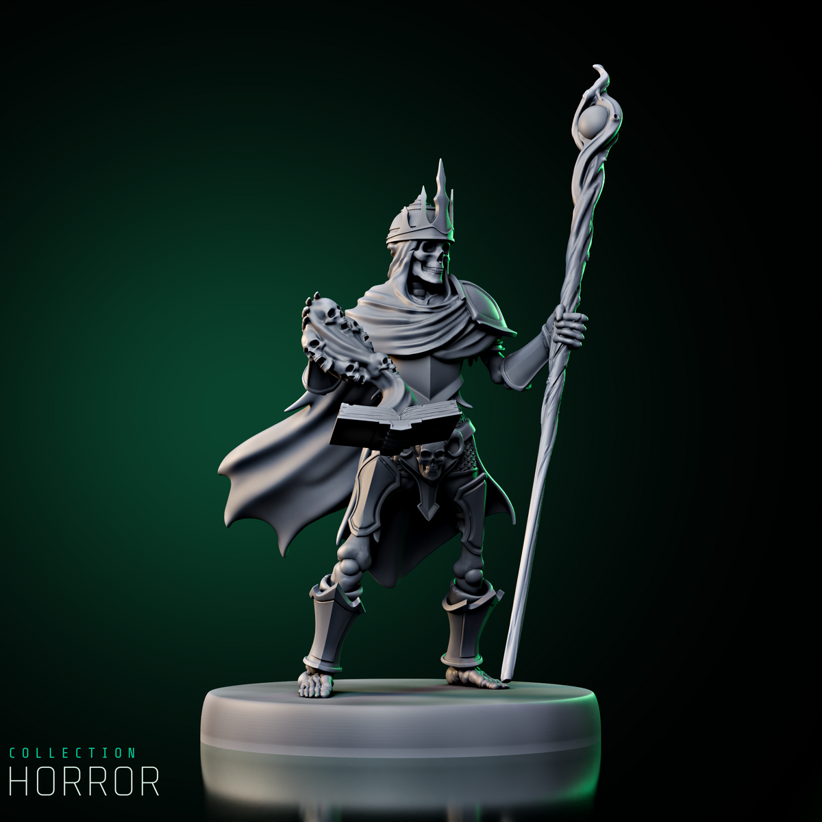 Skeleton Army Commander Mage