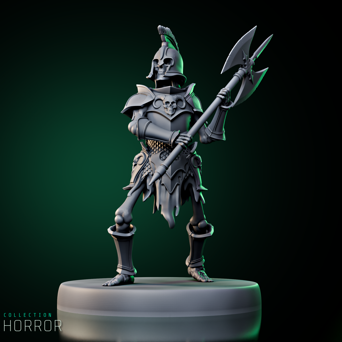 Skeleton Army Axeman