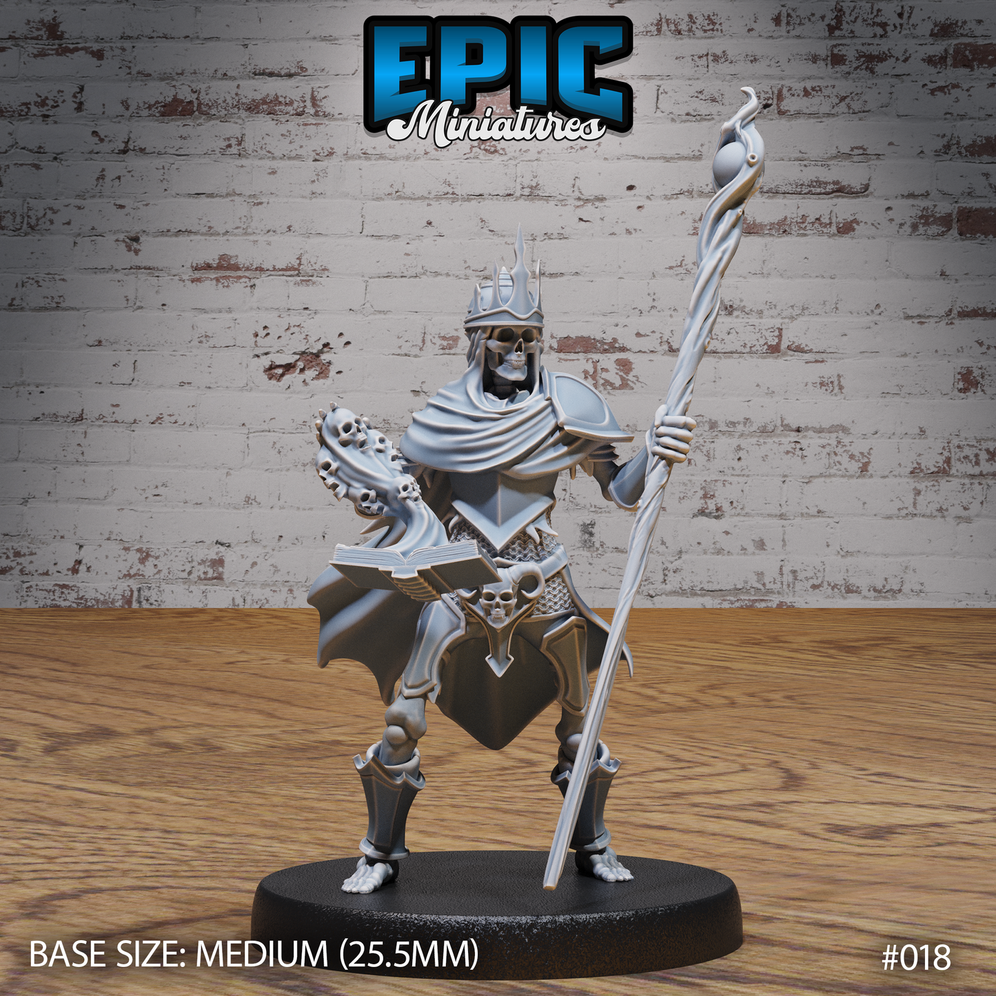 Skeleton Army Commander Mage