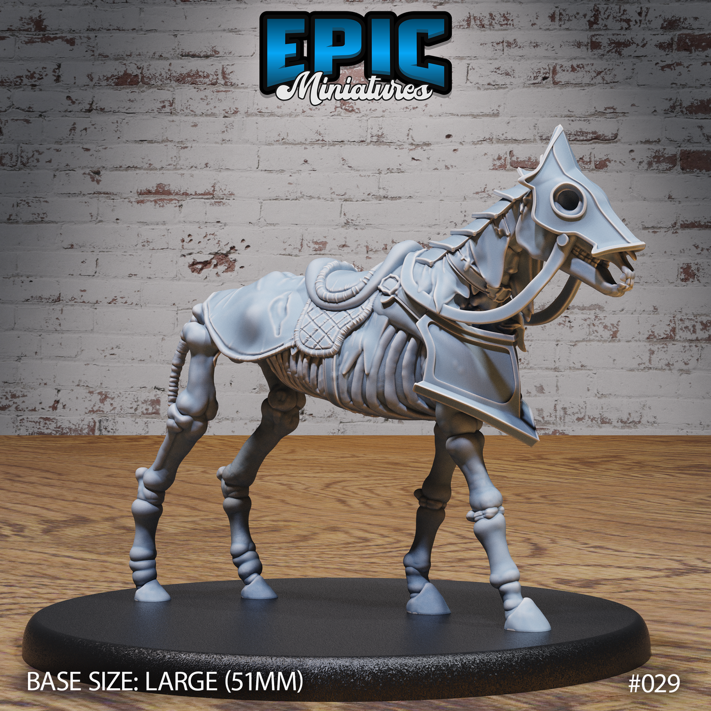 Skeleton Horse Mount 1