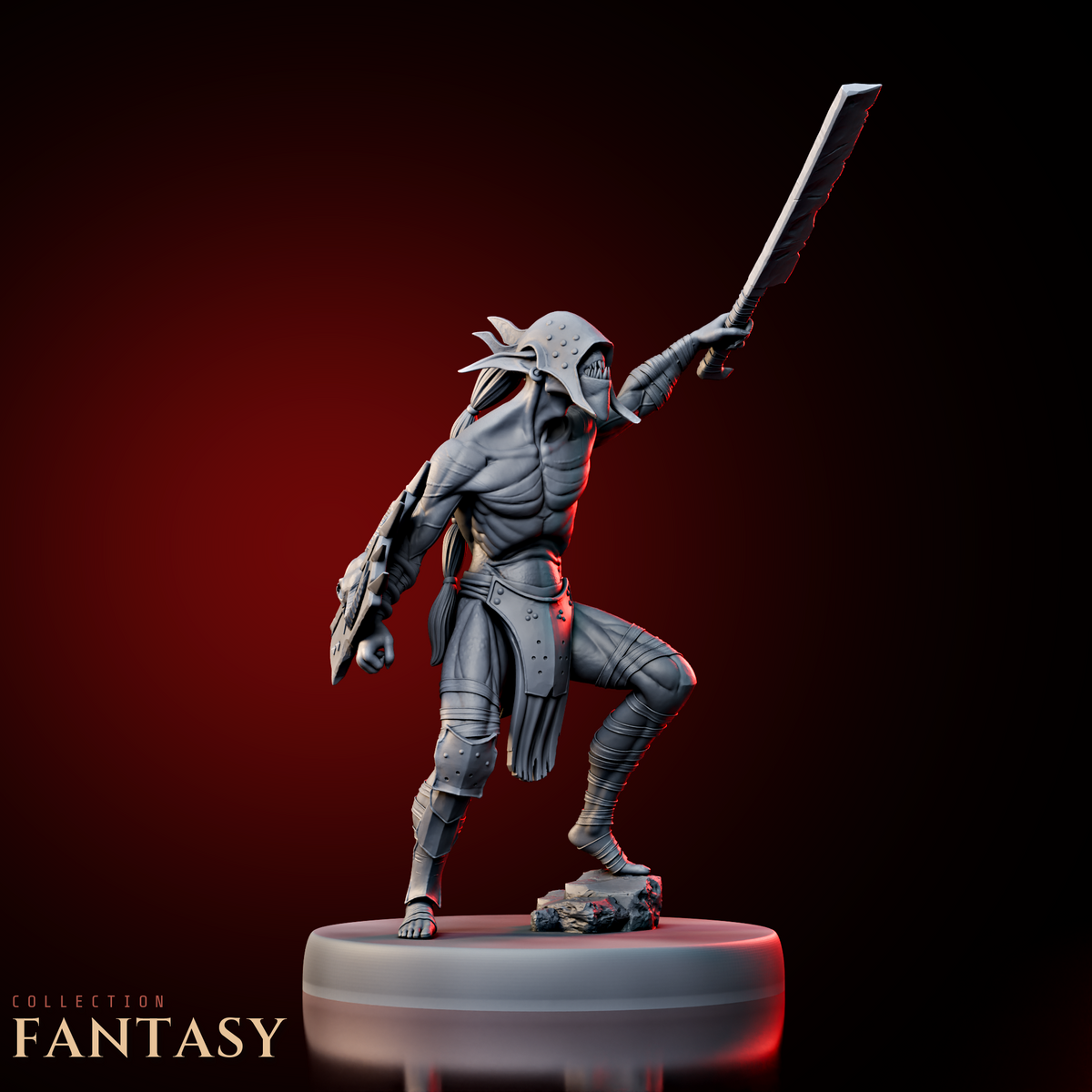 Impish Warrior Swordsman