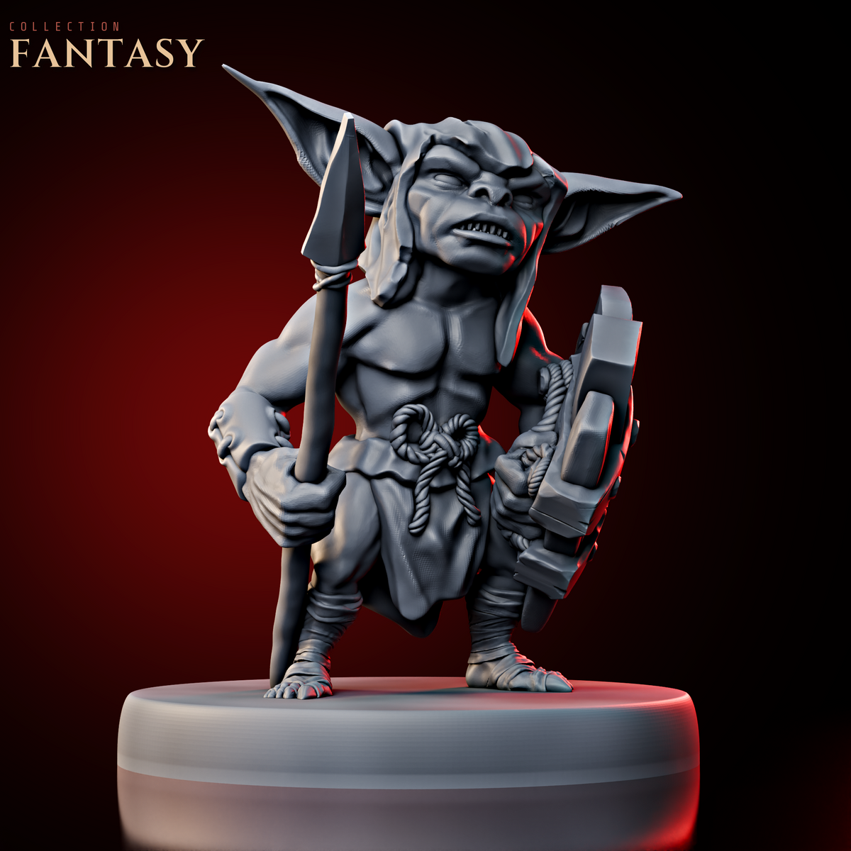 Goblin Spearman w/ Shield