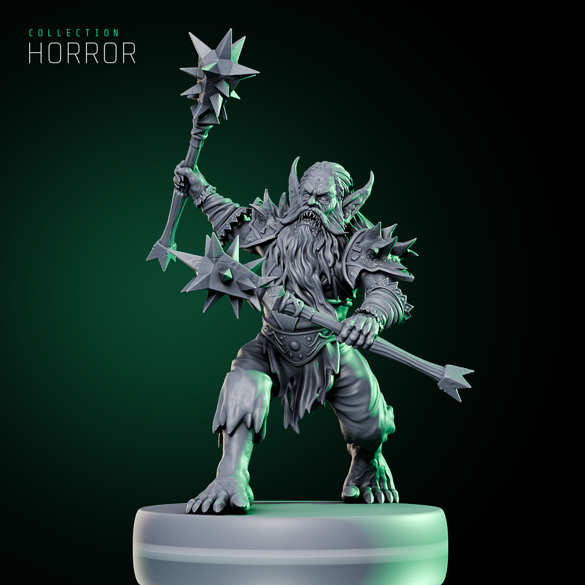 Dwarf Vampire w/ Maces