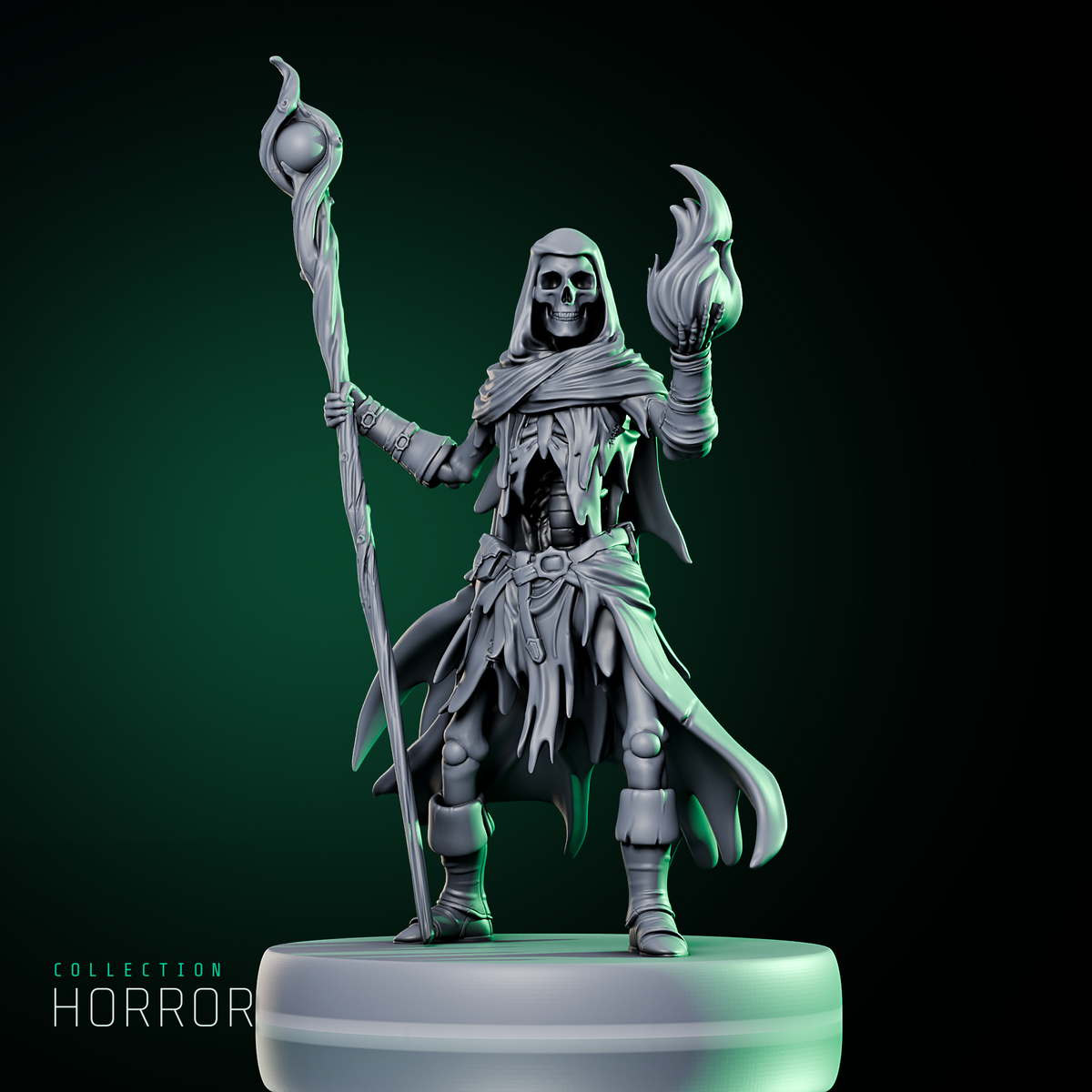 Skeleton Army Mage