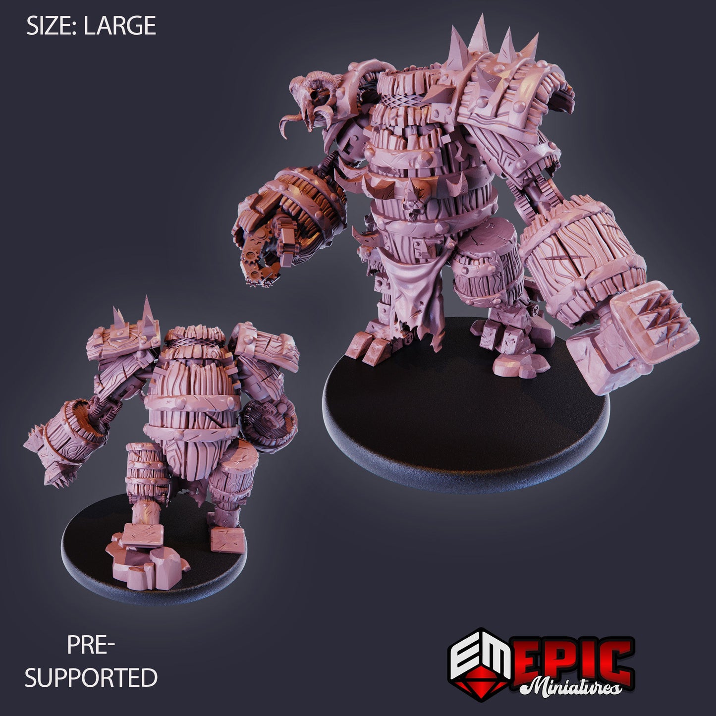 Barrel Construct w/ Hammer