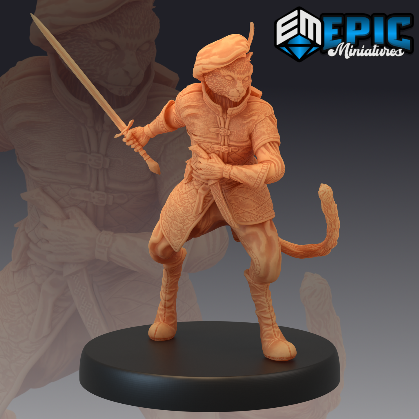 Catfolk Rogue Swordsman
