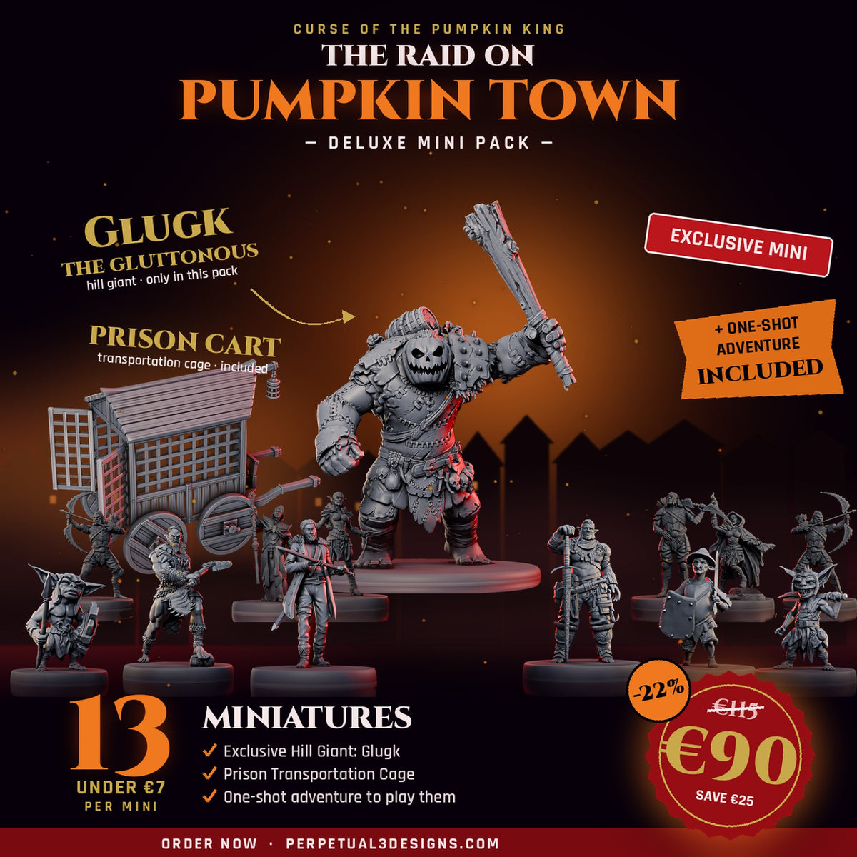 The Raid on Pumpkin Town - Deluxe Mini Pack