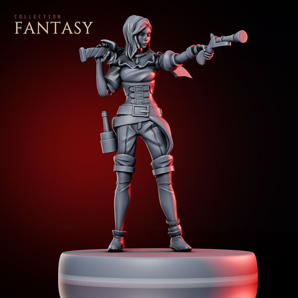Pirate Female Gunner