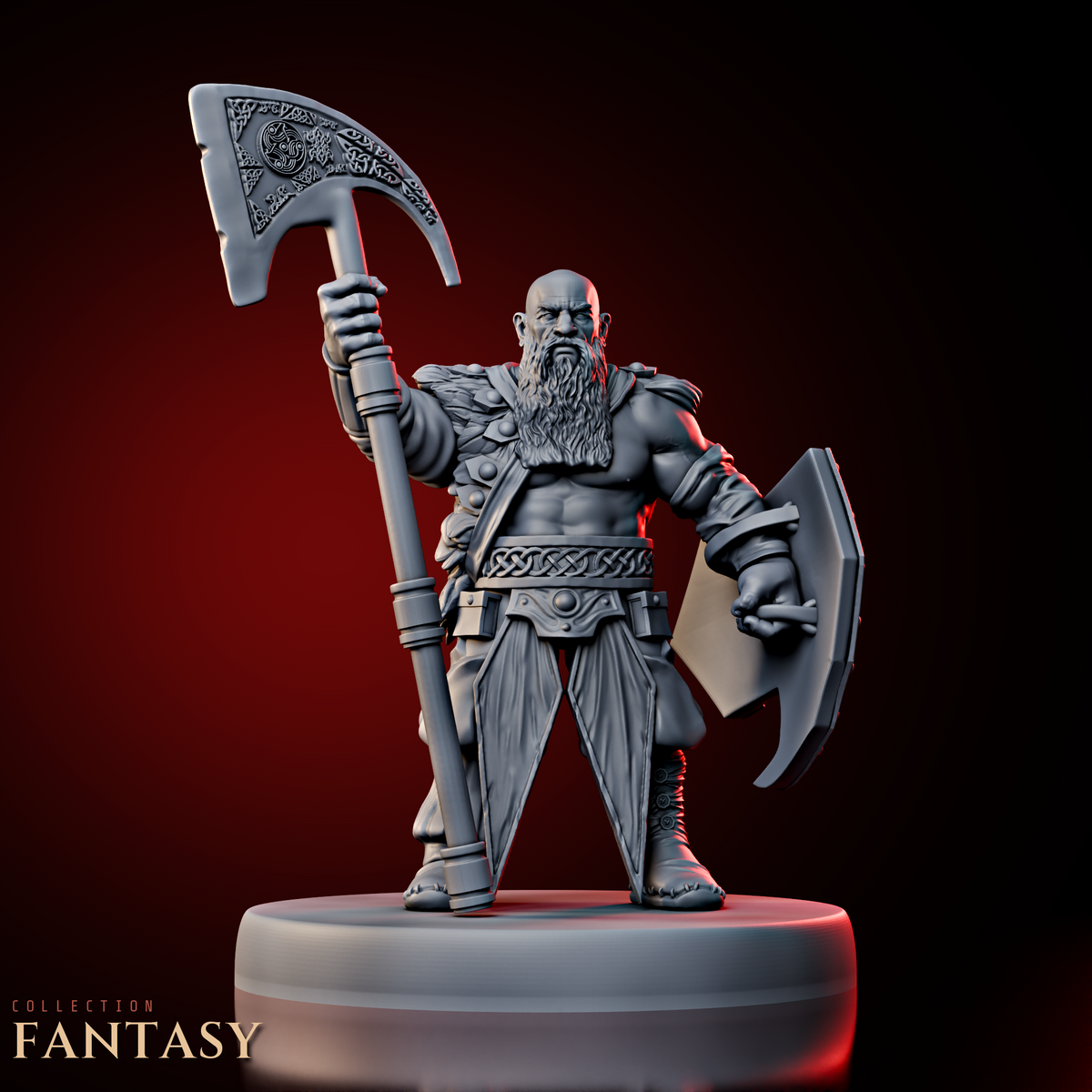 Dwarf Raider Axeman