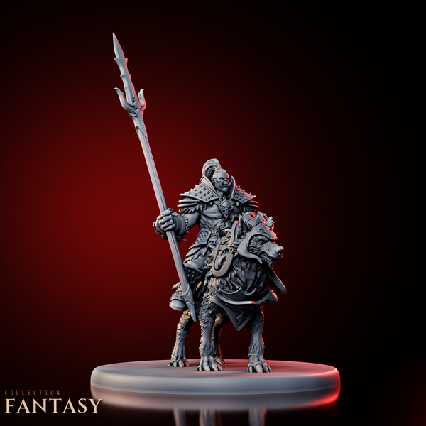 Wolf Rider Spearman Orc