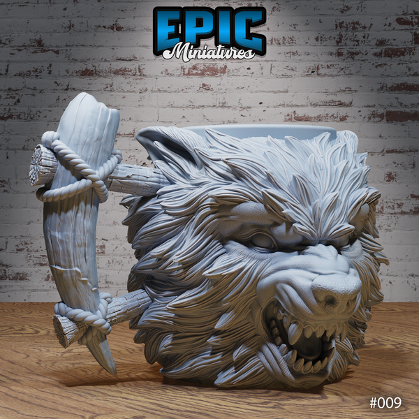 Warewolf Mug  Feiticeiros da Paz, LDA