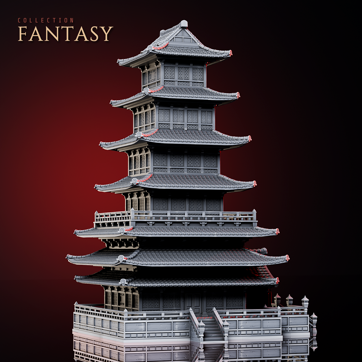 Eastern Temple Tower