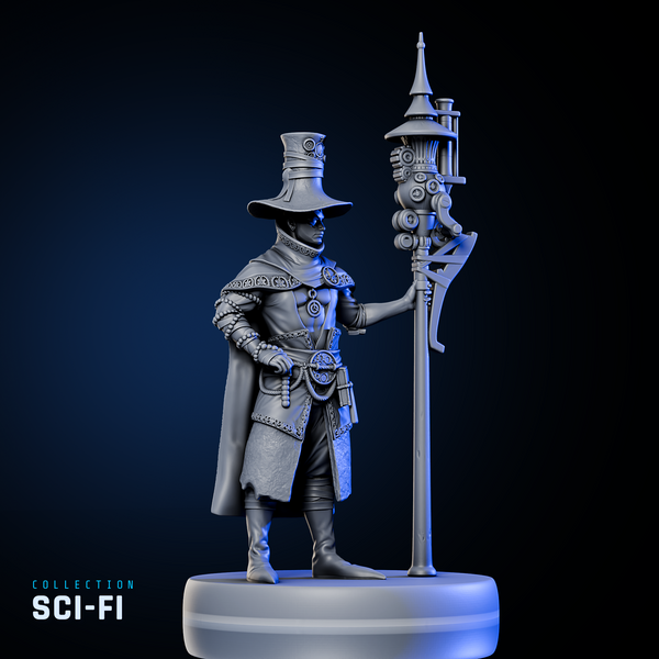 Steampunk Wizard