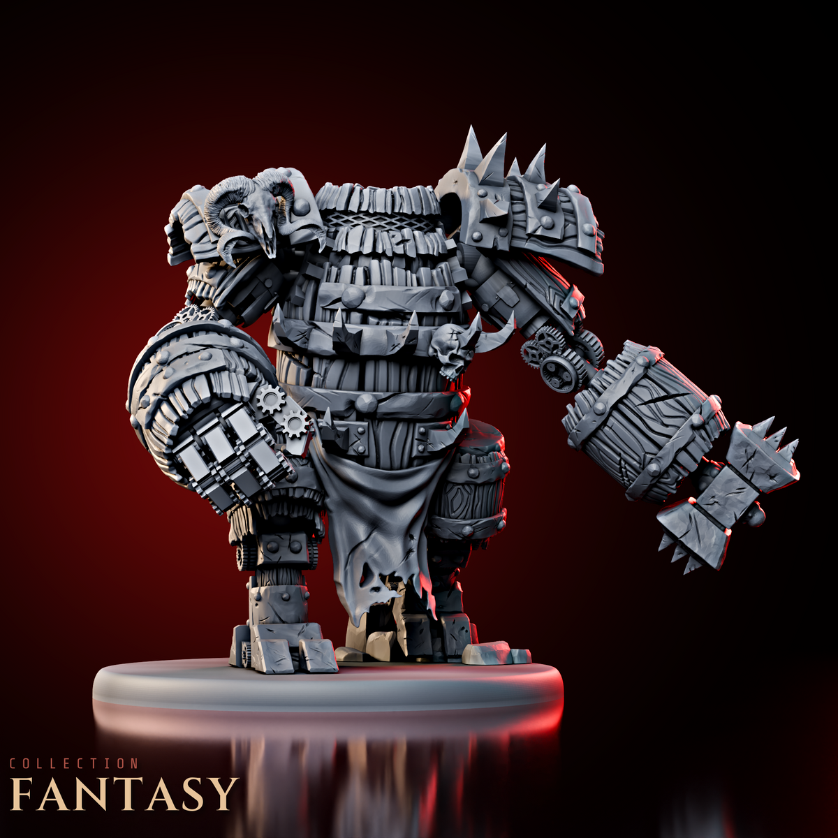 Barrel Construct w/ Hammer