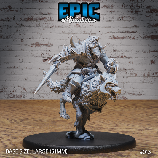 Wolf Rider Swordsman Orc