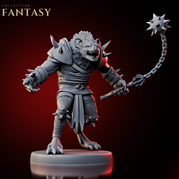 Gnoll w/ Flail