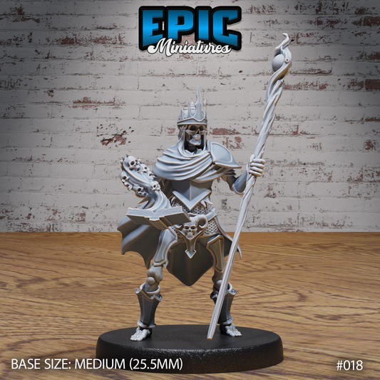 Skeleton Army Commander Mage