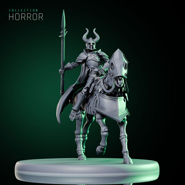 Skeleton Army Spearman Cavalry