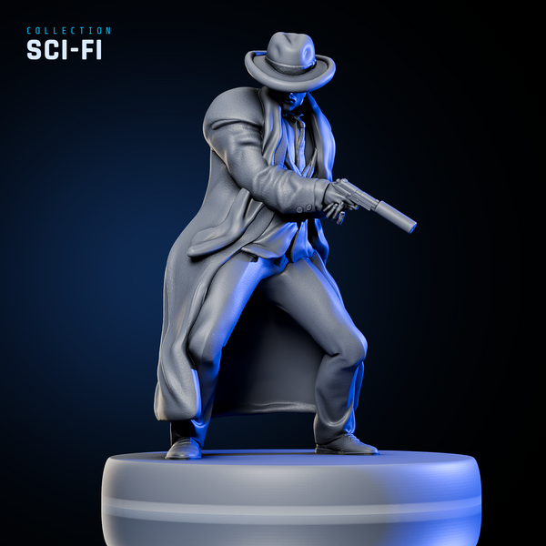 Detective Jack Zeal w/ Pistol