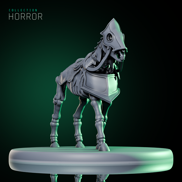 Skeleton Horse Mount 1