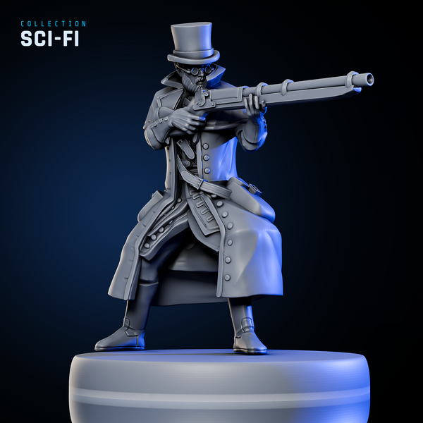 Doctor Gibbs w/ Rifle