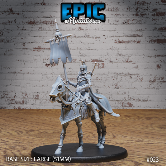 Skeleton Army Bannerman Cavalry