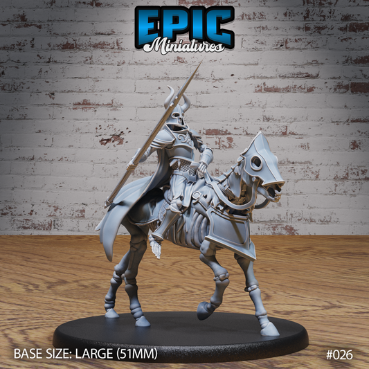 Skeleton Army Spearman Cavalry