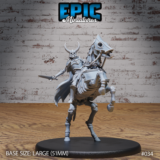 Skeleton Army Sworsman Cavalry