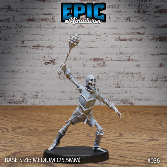Skeleton Army w/ Mace