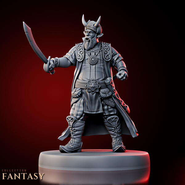 Tiefling Merchant w/ Sword