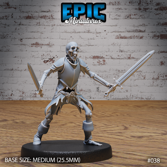 Skeleton Army Double Swordsman