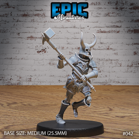 Skeleton Army w/ Hammer
