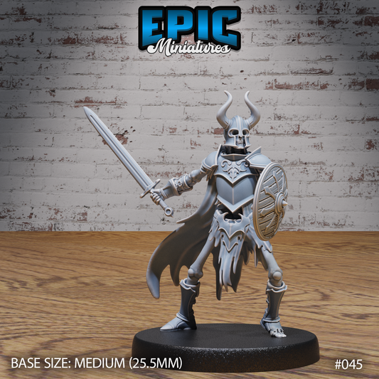 Skeleton Army Swordsman w/ Shield