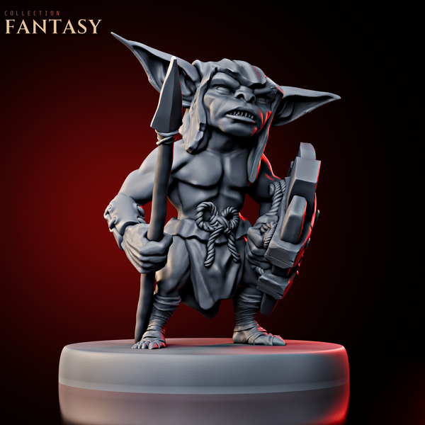 Goblin Spearman w/ Shield