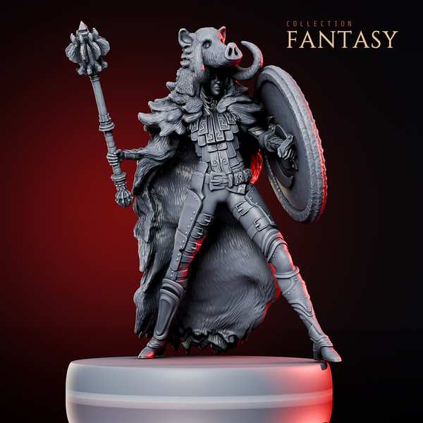 Boar Warrior w/ Mace