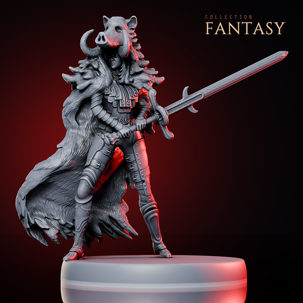 Boar Warrior w/ Sword