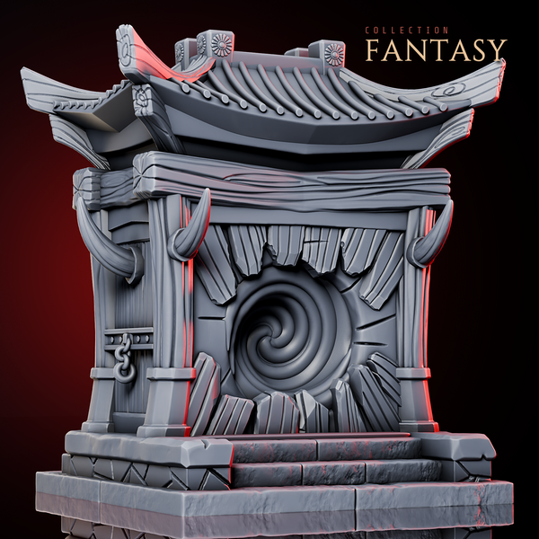 Eastern Temple Portal Open