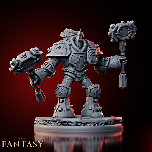 Steam Knight w/ Hammers