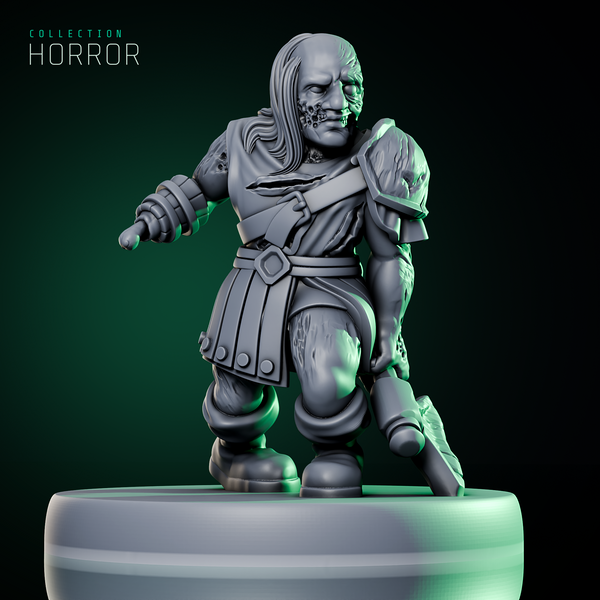 Zombie Villager Male Dwarf