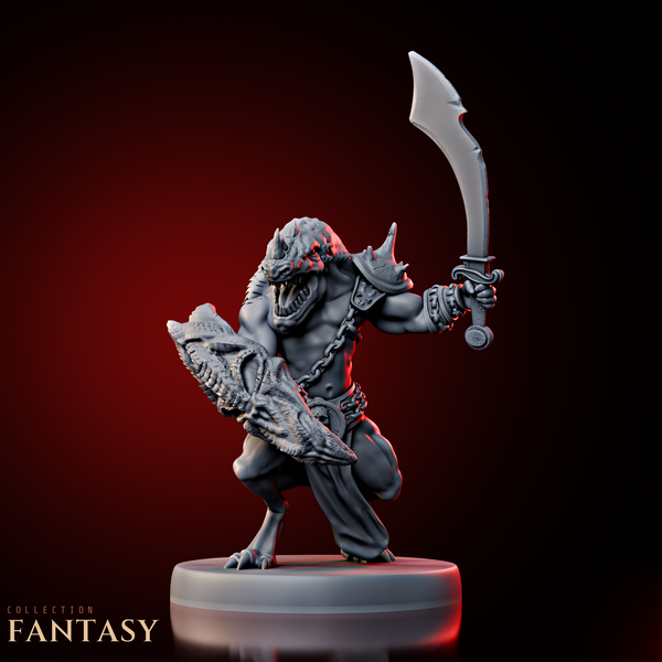 Lizardfolk Swordsman 1