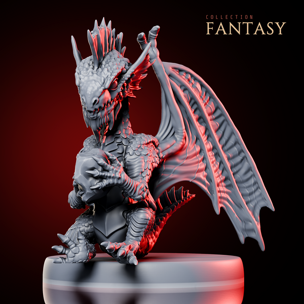 Silver Dragon Wyrmling 1