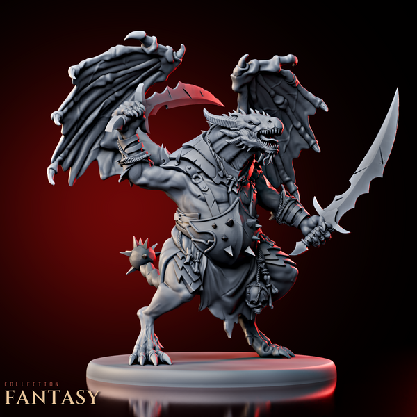Half-Dragon Barbarian 2