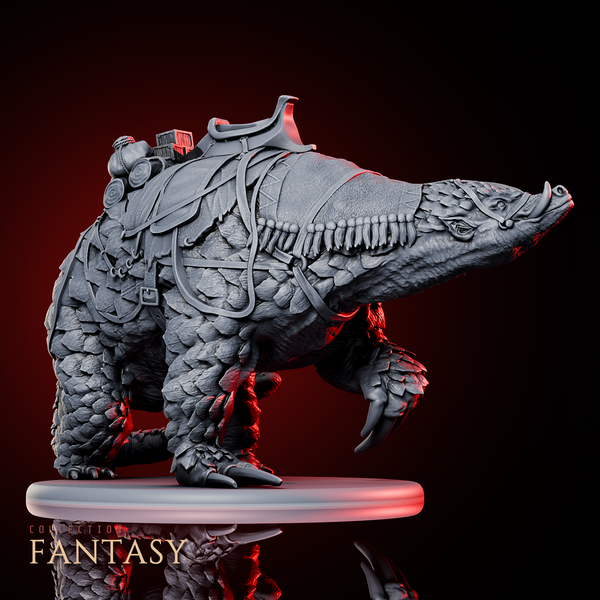 Giant Armadillo Mount