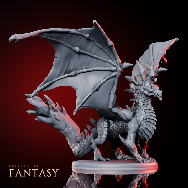 Young Amethyst Dragon 2