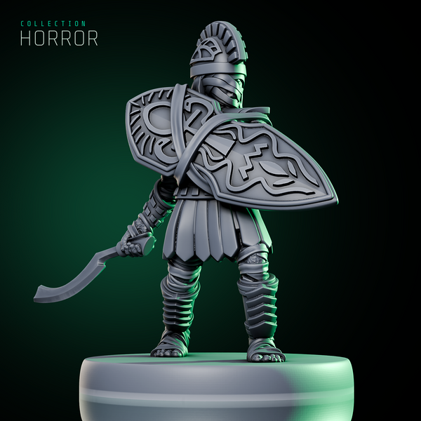 Mummy Swordsman w/ Shield