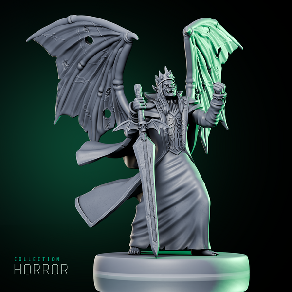 Winged Vampire King w/ Sword