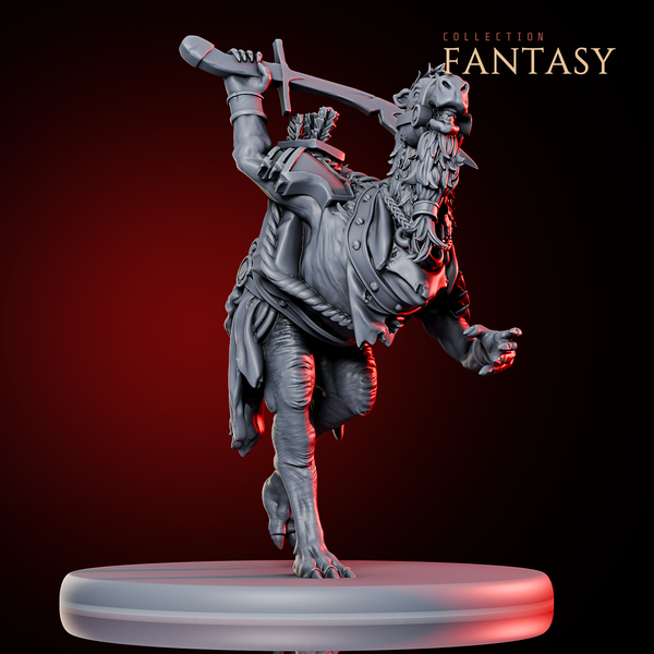 Camelfolk Swordsman