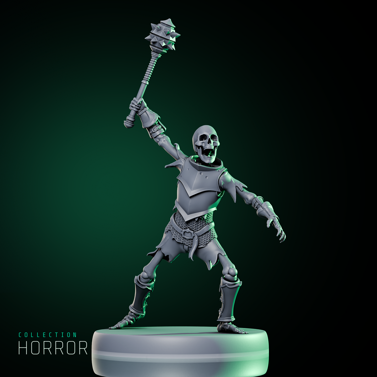 Skeleton Army w/ Mace
