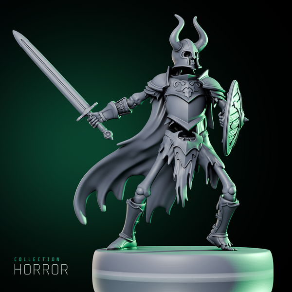 Skeleton Army Swordsman w/ Shield